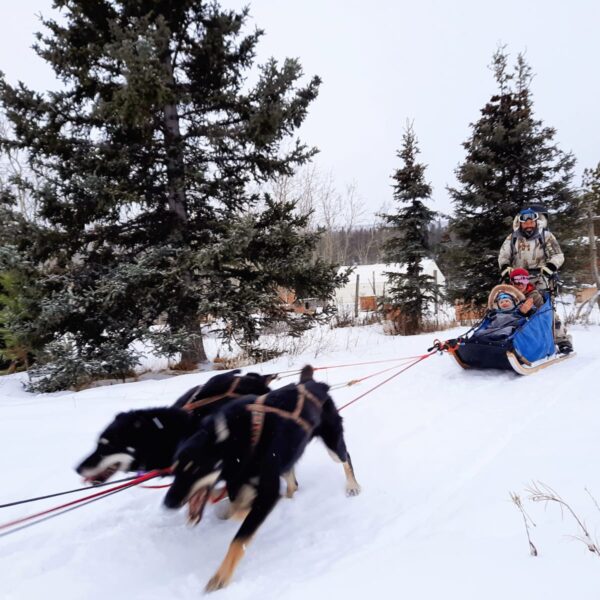Winter Family trip Whitehorse